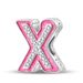 Women's Jewelry Pink English Letter Pendant Beads DIY Jewelry Accessories Bracelet Copper Plated 925 Silver_ipsvogv.com