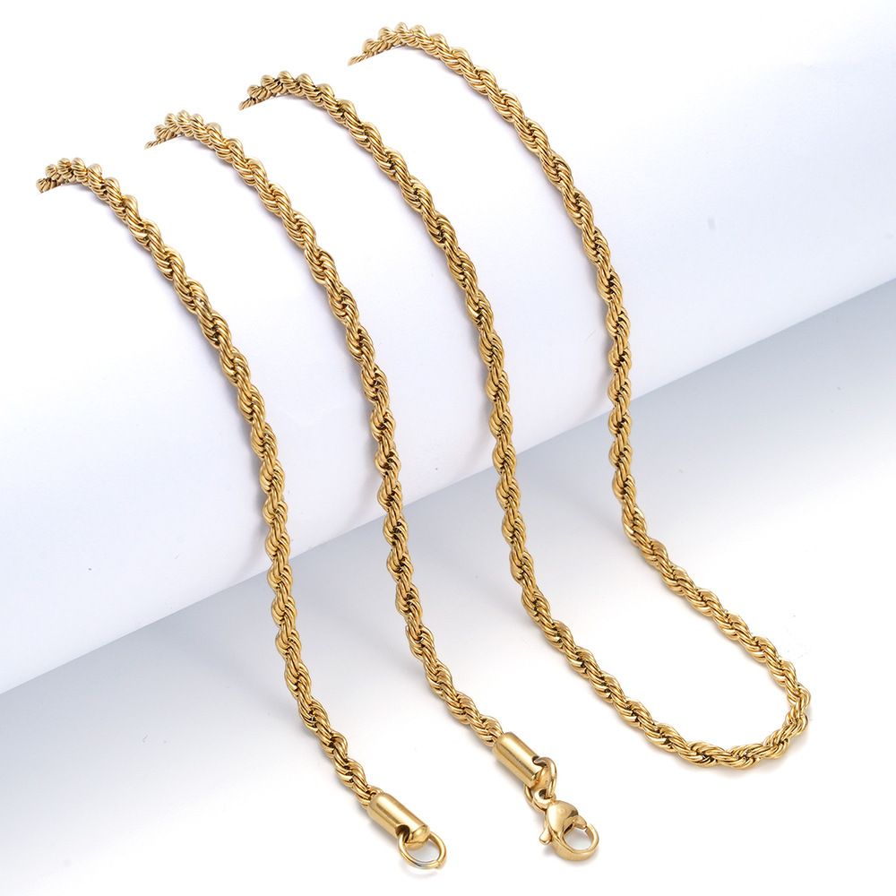 Cuban Chain Zinc Alloy Lion Pendant Men's Trendy Ins Hip Hop Style High Street Versatile Stacked Necklace Set_ipsvogv.com
