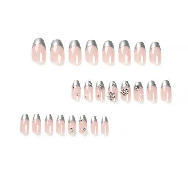 Cross Border Nail Ballet Type A Wearing Nail Removable Nail Clips and Nail Stickers_ipsvogv.com
