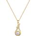 High Quality Pearl Cubic Zirconia Pendant Necklace Earrings Jewelry Set for Women Fashion Sweet Wedding Jewlery Sets Gifts_ipsvogv.com