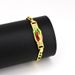 Unique Classic Father Jude Cuban Chain Bracelet Religious Niche Oil Drip Hand Jewelry_ipsvogv.com