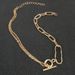 Fashion Women's Jewelry Chain Necklace Retro Alloy Personality Simple Necklace_ipsvogv.com