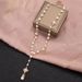 New necklace women long fashion small fragrant wind chain accessories Europe and the United States big pearl sweater pendant_ipsvogv.com