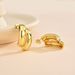 Women’s Jewelry Set Fashion Copper Plated Real Gold Metal Style Irregular Geometric Earrings Niche Design Light Luxury Earrings Jewelry For Women_ipsvogv.com