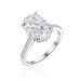 Women's Jewelry 925 Sterling Silver 5.5ct Diamond Ring Egg Shaped 5A Ice Flower Princess Cut Zircon Ring High End Light Luxury_ipsvogv.com