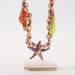 N10774 Leisure Vacation Style ZA Alloy Drip Oil Starfish Shell Exaggerated Beaded Necklace for Women_ipsvogv.com
