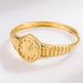 New Clock Watch, Couple Niche Design, Simple Open-ended Ring, 520 Valentine's Day Gift_ipsvogv.com
