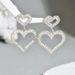 2024 New Love Women's Simple Elegant Design, Inlaid with High Quality and Versatile Earrings_ipsvogv.com