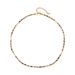 Tiger Eye Stone Black Pointed Crystal Handmade Bead Collarbone Chain, Niche High-end Fashion Versatile Necklace_ipsvogv.com