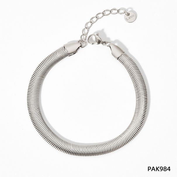 Women's Jewelry Retro Trend Snake Bone Chain Diamond Bracelet Fashion Accessories Hip Hop Stacking Punk Smooth Bracelet_ipsvogv.com