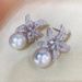Cao Shi's Hot Pearl Cute Little Starfish Zircon With Princess Temperament Star Earrings_ipsvogv.com