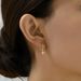 Personalized Fashion Earrings For Women, Eight Pointed Star Inlaid Zircon Design Earrings, Simple And Versatile Ear Buckles_ipsvogv.com