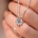 Sparkling Zircon Necklace Women, Niche Design, High-end Pendant, Exquisite Luxury Collarbone Chain, Gift For Girlfriend_ipsvogv.com