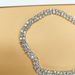 Unisex Fashionable And Personalized Thick Chain Rectangular Rhinestones Silver Elegant Temperament Full Diamond Ice Clear Bracelet_ipsvogv.com