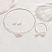 Fashion Simple Cross Border Hot Selling Bridal Jewelry Elegant Shiny Rhinestone Pearl Necklace Earrings Bracelet_ipsvogv.com