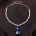 Hot-selling Mixed Color Resin Cute Bear Anklet Women's Shiny Naked Diamond Pendant Anklet_ipsvogv.com