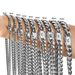 Men's Jewelry Set Fashion Steel Color Titanium Steel Stainless Steel Cuban Chain Encryption Necklace_ipsvogv.com