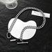Titanium Steel Men's Cuban Necklace Trendy Brand Hip Hop High Street Style Accessories Pi Shuai Simple Fashion Bracelet_ipsvogv.com
