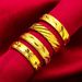 Vietnamese Shajin Ancient Law Men's Plating Simulation Color Wedding Ring Headpiece 2024 New Edition_ipsvogv.com