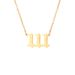 fashion lucky digital pendant 111-999 stainless steel necklace women's all-match clavicle chain ins style accessories_ipsvogv.com
