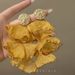 Women’s Jewelry Set Fashion Retro Chiffon Petal Tassel Earrings Style Super Fairy Atmosphere Earrings Light Luxury High End Atmosphere Earrings_ipsvogv.com