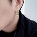 New Gold And Silver Five Pointed Star Titanium Steel Earrings Trendy And Versatile Cold Style Men And Women Personality Earrings Ear Clips_ipsvogv.com