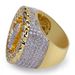 Men's Prayer Hand Signet Ring With Micro-Pave Zirconia, Hip Hop Style Bold Statement Ring In Gold Tone, Sizes 8-12 Hip Hop Large Men's Ring_ipsvogv.com