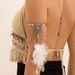 Bohemian Metal Jewelry Chain Female Punk Dream Catcher Leaf Tassel Open Arm Bracelet_ipsvogv.com