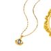 New Korean Ginkgo Leaf Crystal Zircon Set with Diamonds, Elegant and Elegant Design, Droplet shaped Earrings, Necklace,_ipsvogv.com