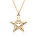Unisex Star Necklace For Women New Style Oil Drop Diamond Five Pointed Star Clavicle Chain Simple Fashion Jewelry_ipsvogv.com