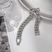 Minimalist Fashion Full Diamond Cuban INS Style Hip-Hop Trendy Personality Unisex Titanium Steel Bracelet_ipsvogv.com