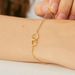 Simple Copper Plated Real Gold Diamond Double Round Bracelet For Women Ins Style High End Hand Jewelry_ipsvogv.com