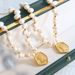 New French High-end Irregular Baroque Portrait Pendant, Natural Freshwater Pearl Titanium Steel Necklace_ipsvogv.com