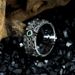 green Men's Silver Emerald Wild Thai Zircon High-end Feeling, Couple's Opening Ring, Guardian Elf Feeling, Ring,_ipsvogv.com