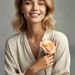 Women’s Jewelry Set Fashion high end birthstone heart shaped pendant fashion rose love necklace_ipsvogv.com