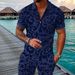 Men's Clothing polo shirt solid color plus size casual 3D printed zipper short sleeve suit lapel collar men's short sleeve_ipsvogv.com