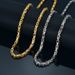 titanium steel gold style thick stainless steel necklace domineering boys water wave chain_ipsvogv.com