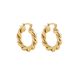 Women’s Jewelry Set Fashion Simple Temperament Versatile Personality Earrings Retro Twisted Copper Plated Ear Buckle Ear Ring Female Earrings_ipsvogv.com