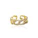 Hip Hop INS Style Cuban Full Diamond Open Index Finger For Men And Women Simple Fashion Ring_ipsvogv.com