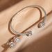 Women's Jewelry Open End Teardrop Full Diamond Zircon Bracelet Ring Two Piece Set High Grade Square Diamond Adjustable Jewelry Hand Jewelry_ipsvogv.com