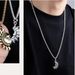Hot Selling Fashion Asymmetrical Titanium Steel Men's Couple High-end Necklace Versatile And Personalized Accessories_ipsvogv.com