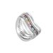 Colorful Ladder Zircon Irregular Personalized Trendy Ring Men's Hip Hop Accessories_ipsvogv.com