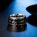 Men's Jewelry Rotatable Titanium Steel Masonic Ring Men's Large Wrench Ring Hand Jewelry_ipsvogv.com