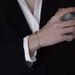 S Pure Silver Octagonal Snake Bone Bracelet INS Trend Hip-Hop Personality Minimalist Cold Style Simple High-End Men's_ipsvogv.com