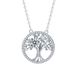 Women's Jewelry Creative Tree Of Life Moissanite Necklace Personality Sterling Silver Sweater Sweater Chain_ipsvogv.com