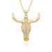 New Ins Style Hot Selling Fashion Personality Bull Head Bull Female Pendant Necklace_ipsvogv.com