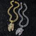 New Personality Style Hip-Hop Punk Exaggerated Full Diamond Cartoon Pendant_ipsvogv.com