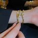 Designer's Inlaid Zircon Titanium Steel Full Diamond Zircon Snake Bracelet Fashion High Grade Light Luxury Creative Style Bracelet_ipsvogv.com