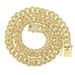 Hiphop Miami Cuban Men's Diamond Set Gold Chain Necklace_ipsvogv.com