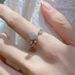 D-color Star River Diamond Ring, Mosang Stone Girl, Pure Silver Gold, Crowd Set, Proposal and Wedding Fairy_ipsvogv.com